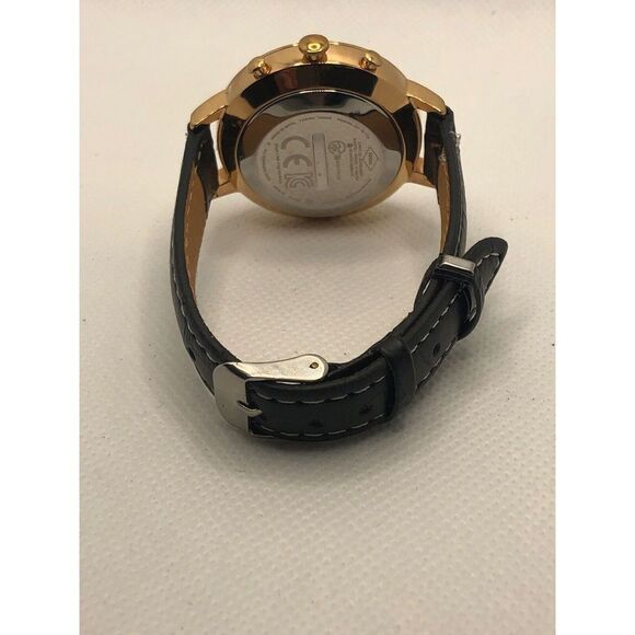 Fossil Q FTW5018 Women's Black Leather Analog Dial Wrist Hybrid Smart Watch HK45 - Picture 9 of 9